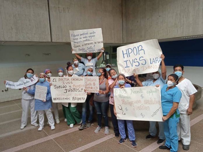 Trabajadores del sector salud en Lara se declararon en emergencia laboral