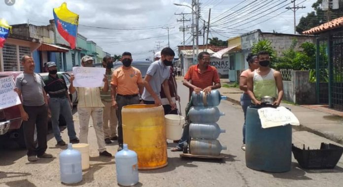 Comunidades del estado Lara protestan por falta de agua en sus sectores