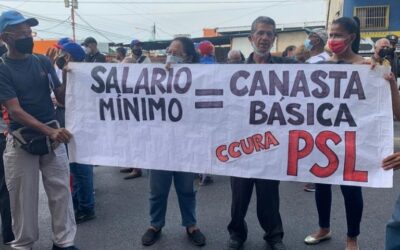 Obreros de la UCV Maracay exigen salarios dolarizados